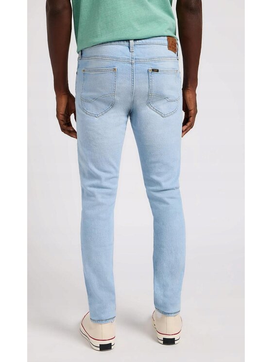 Lee Lee Jeansy Malone Niebieski jasny Skinny Fit