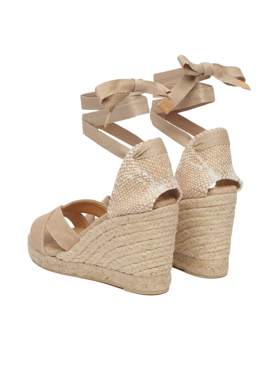 Castañer Castañer Espadryle Bailey 25633 Beżowy