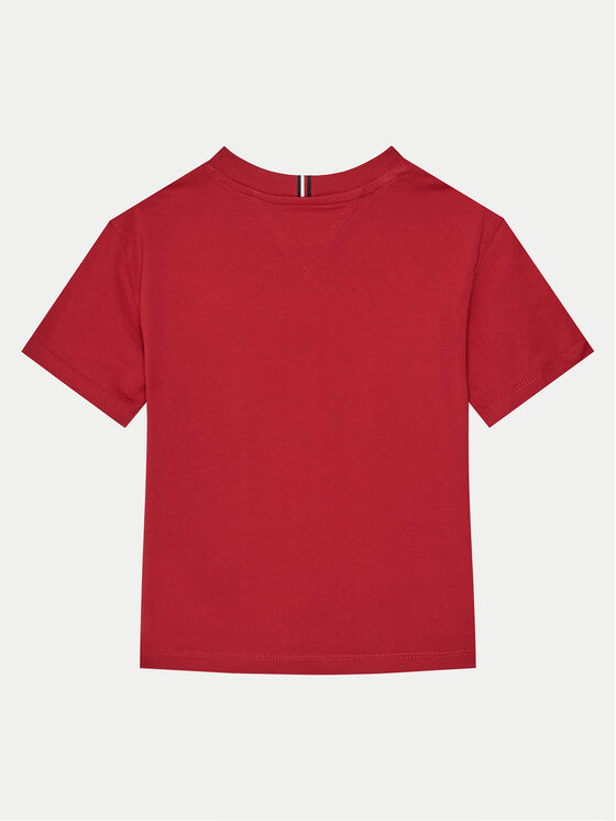 Tommy Hilfiger Tommy Hilfiger Marškinėliai KB0KB09601 M Raudona Regular Fit