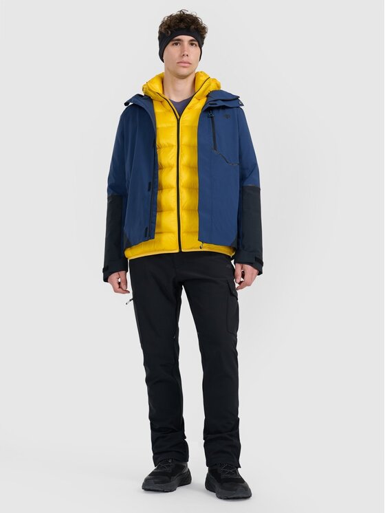 4F 4F Giacca outdoor 4FRAW25TTJAM1045-31S Blu scuro Regular Fit