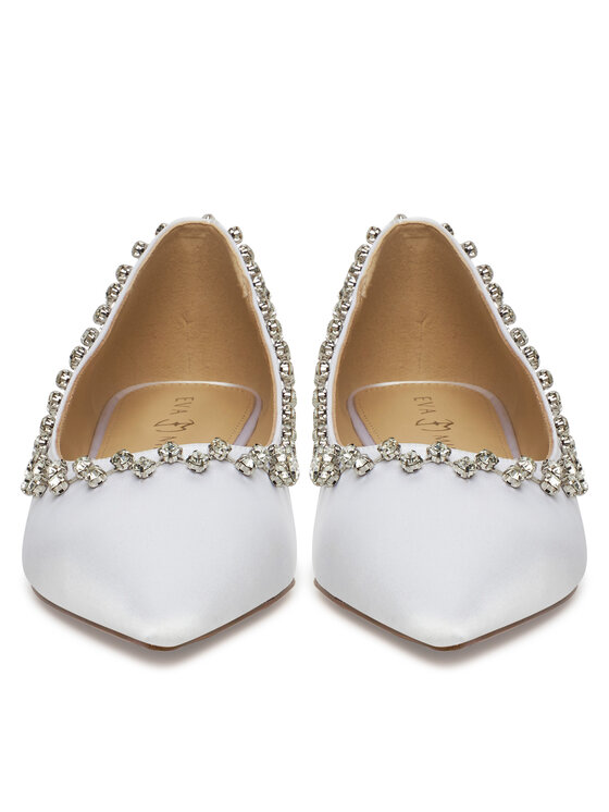 Eva Minge Eva Minge Ballerine MILA-V1166-28-1 Bianco