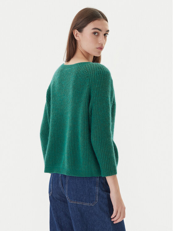 Weekend Max Mara Weekend Max Mara Sveter Xeno 2525366102 Zelená Relaxed Fit