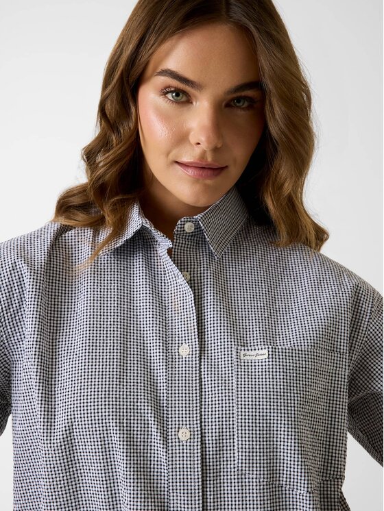 Guess Jeans Guess Jeans Top 181736 Bílá Classic Fit