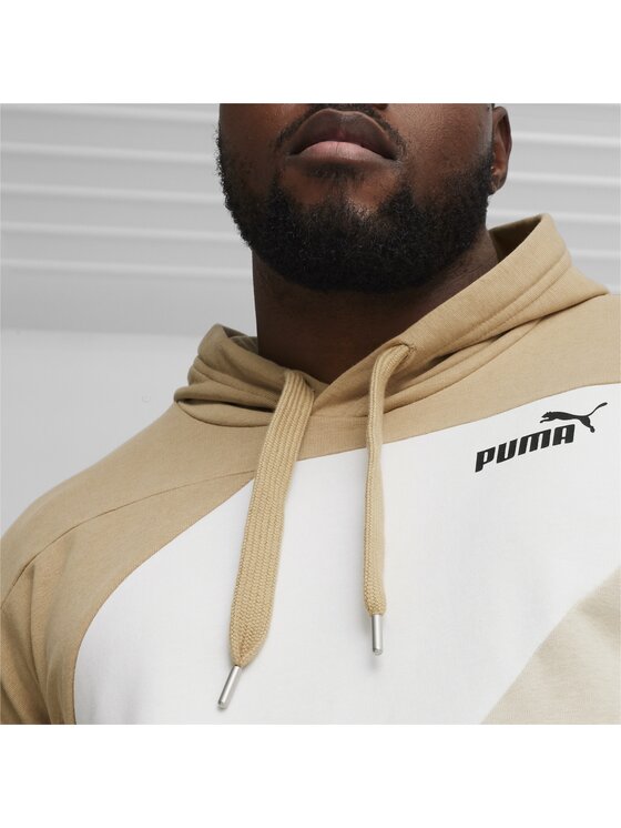 Puma Puma Bluza 678931 Beżowy Regular Fit