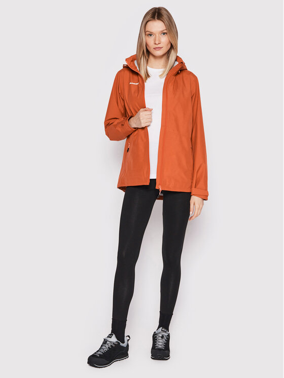 Mammut Mammut Kurtka hardshell Ayako Tour HS Hooded 1010-28580-2249-113 Pomarańczowy Regular Fit