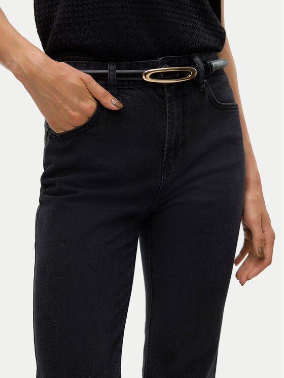Vero Moda Vero Moda Jeansy Tessa 10315432 Černá Straight Fit