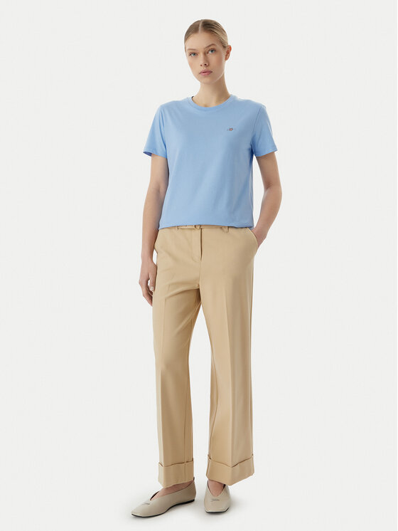 Gant Gant Póló 4200200 Kék Regular Fit
