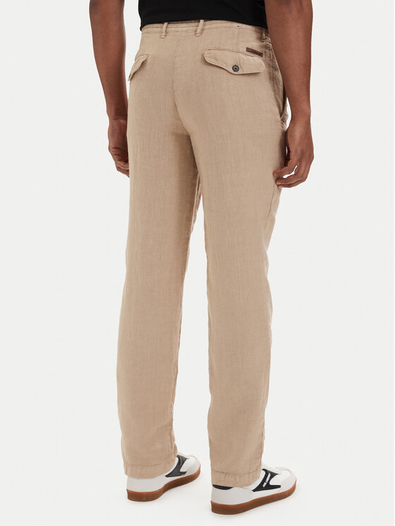 KARL LAGERFELD KARL LAGERFELD Chino nohavice 265358 562818 Béžová Regular Fit