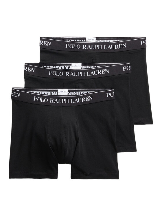 Polo Ralph Lauren Komplet 3 par bokserek 714835887002 Czarny