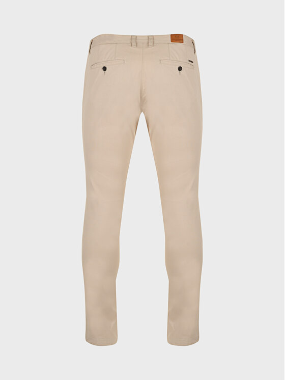 Evenemen Evenemen Chinosy MOTIF Beżowy Slim Fit