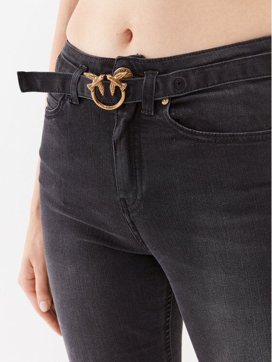 PINKO Pinko Farmer Flora 100166 A0G8 Fekete Regular Fit