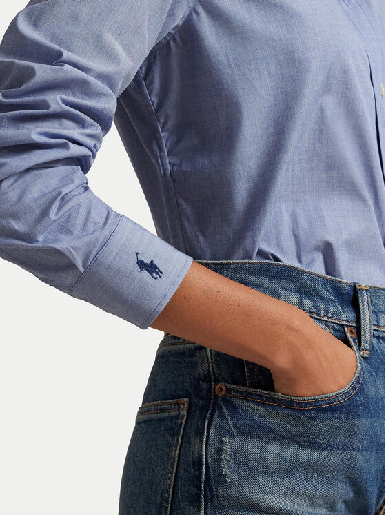 Polo Ralph Lauren Polo Ralph Lauren Cămașă 211941509004 Albastru celest Slim Fit