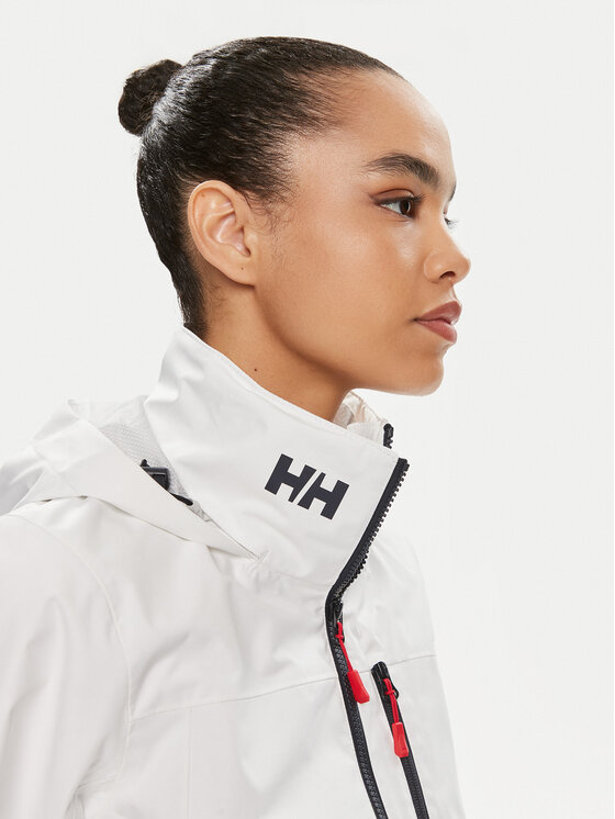 Helly Hansen Helly Hansen Buriavimo striukė W Crew Hooded Jacket 2.0 34448 Balta Regular Fit