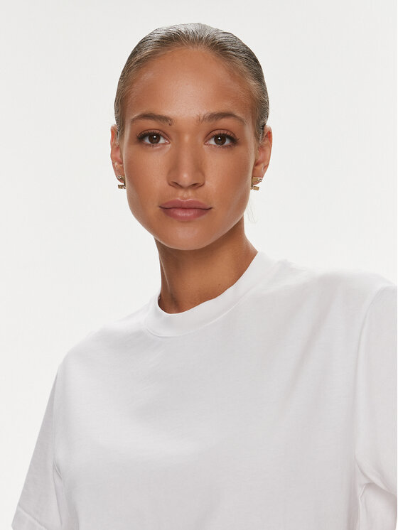 Samsøe Samsøe Samsøe Samsøe Тишърт Sienna F23100117 Бял Regular Fit