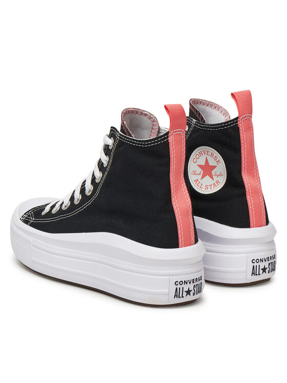 Converse Converse Plátenky CHUCK TAYLOR ALL STAR MOVE PLATFORM 271716C Čierna