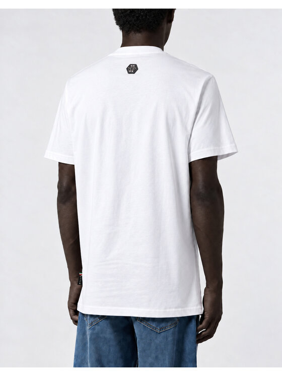 PHILIPP PLEIN PHILIPP PLEIN Tričko 31296 Biela Regular Fit
