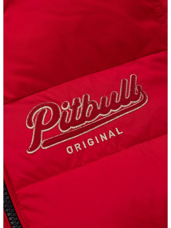 PITBULL PITBULL Kurtka zimowa HIDDEN Czerwony Regular Fit