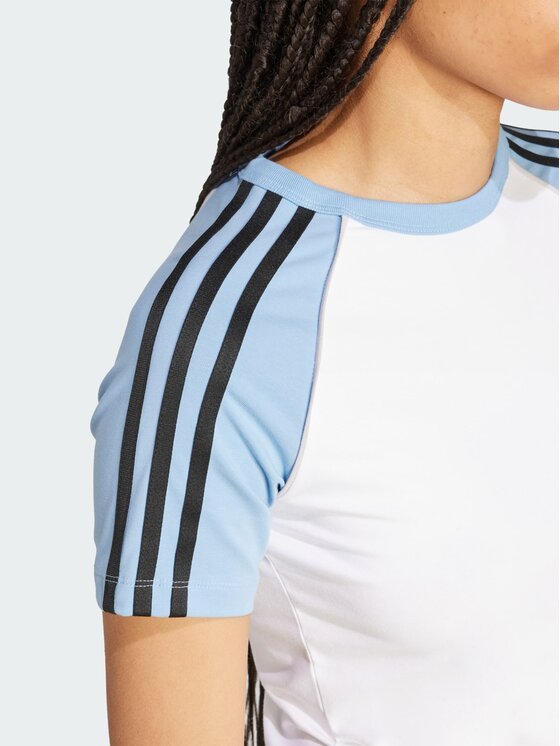 adidas adidas T-Shirt 139481 Biały Slim Fit