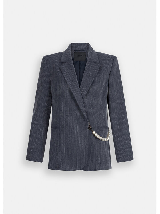 Liu Jo Liu Jo Giacca da abito CF5252T054AC3781 Celeste Regular Fit