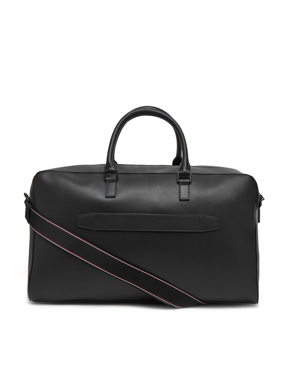 Tommy Hilfiger Tommy Hilfiger Σάκος Th Corp Duffle AM0AM13353 Μαύρο