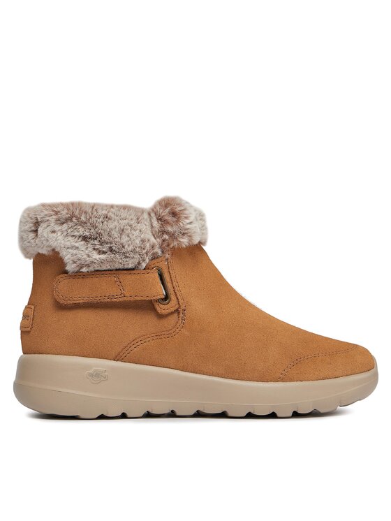 Skechers Skechers Škornji On-The-Go Joy First Glance 144041/CSNT Rjava