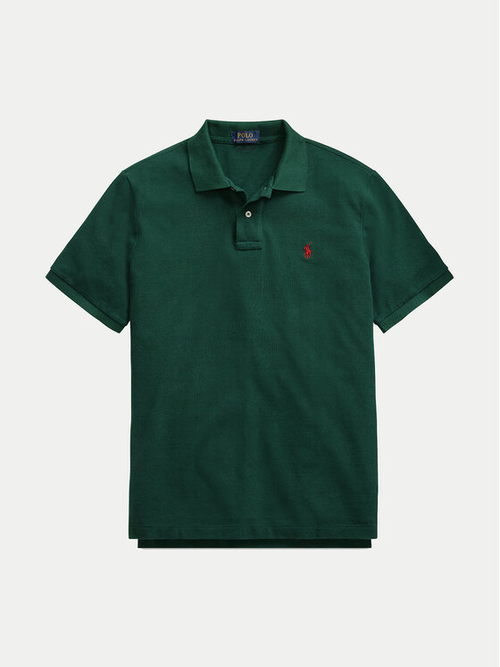 Polo Ralph Lauren Polo Ralph Lauren Polo marškinėliai Core Replen 710795080 Žalia Slim Fit