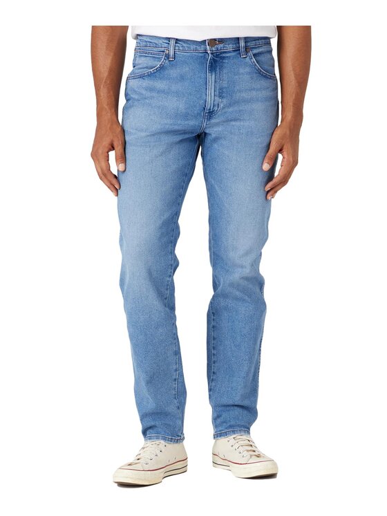 Wrangler Wrangler Jeansy W17TYLZ70 Niebieski Straight Leg