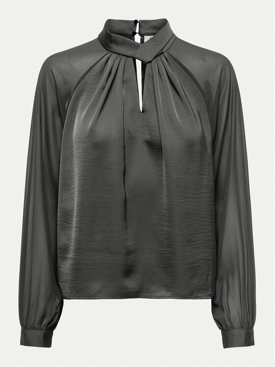 JDY JDY Bluse Urba 15308467 Grau Regular Fit