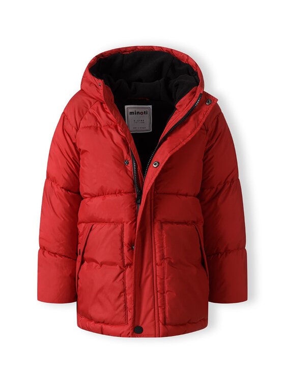 MINOTI MINOTI Kurtka zimowa 19coat1 Czerwony Regular Fit