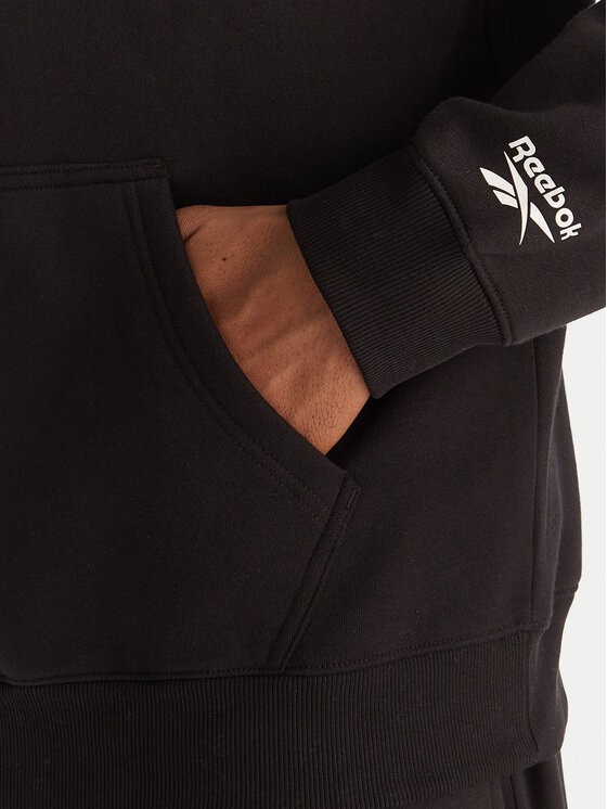 Reebok Reebok Суитшърт RK25150CCM Черен Regular Fit