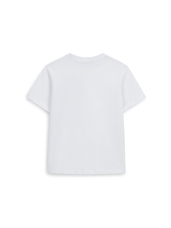 Original Marines Original Marines T-Shirt DFP4205YM Biały Regular Fit