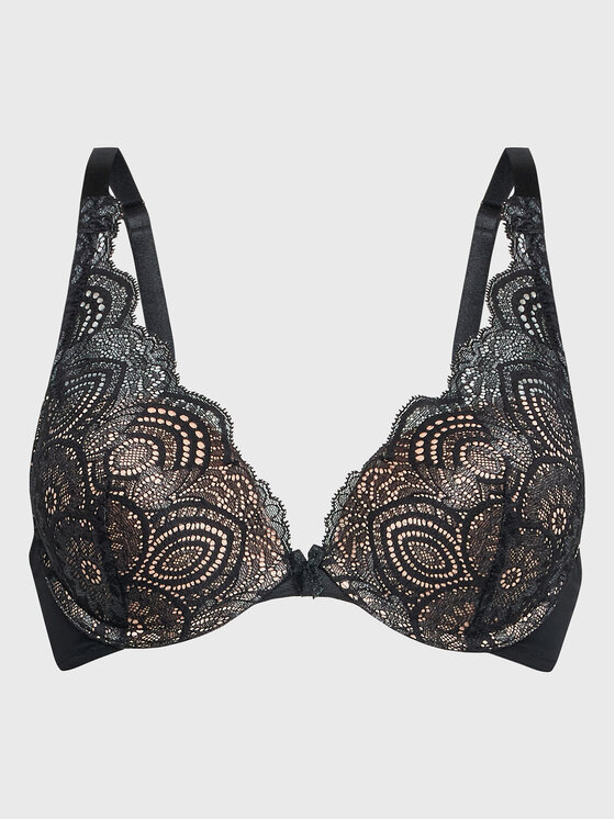Wonderbra Wonderbra Push-Up nedrček WB000BHP Črna