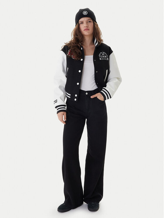 Tommy Jeans Tommy Jeans Jeansy DW0DW22116 Černá Loose Fit
