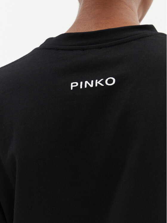PINKO Pinko Glaustinukė Babel 1 103620 A1XD Juoda Regular Fit