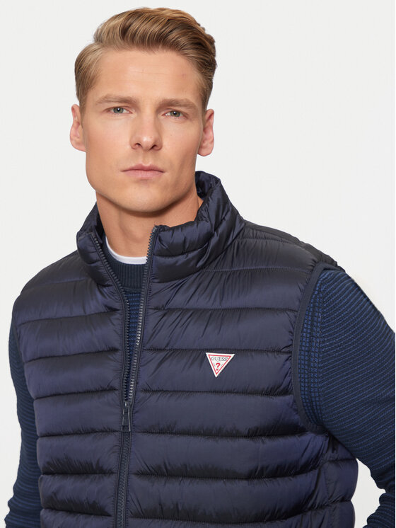 Guess Guess Безрукавка M4YN11 WG922 Голубий Regular Fit