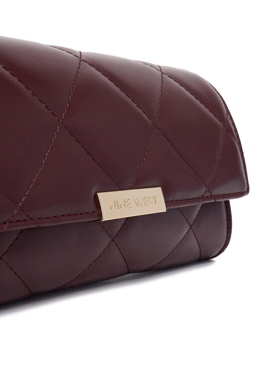 Nine West Nine West Ročna torba CEO-MONTANA-LDA7800A Bordo rdeča