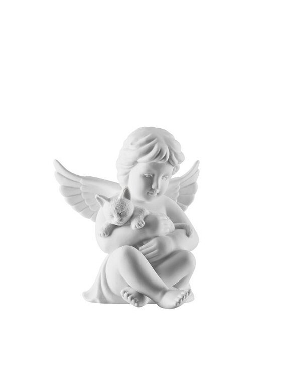 Rosenthal Rosenthal Figurka Anioł średni z kotem Biały