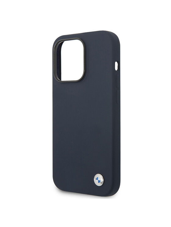 BMW Motorsport BMW Motorsport Etui na telefon iPhone 14 Pro Max Granatowy