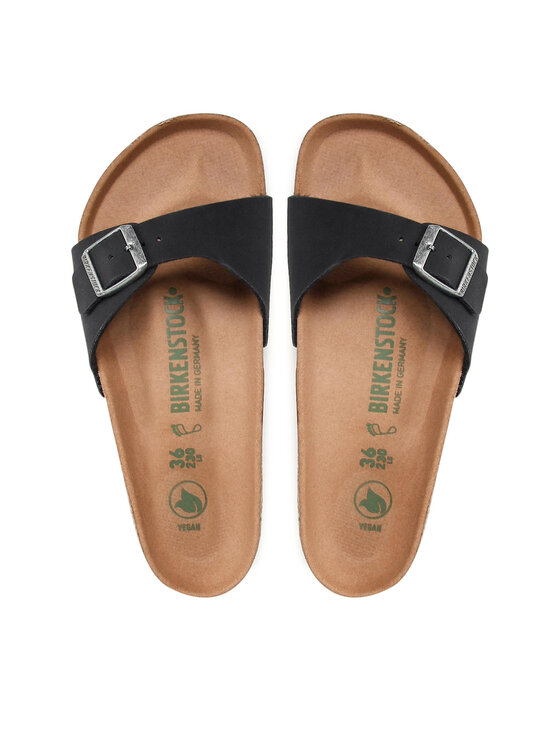 Birkenstock Birkenstock Iešļūcenes Madrid Bs 1019969 Melns