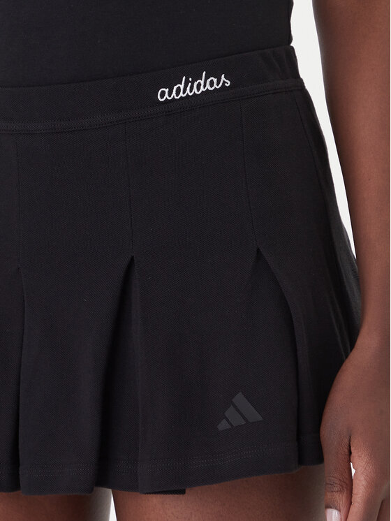 adidas adidas Plisuotas sijonas Seasonal Essentials Colorpop KC3940 Juoda Loose Fit