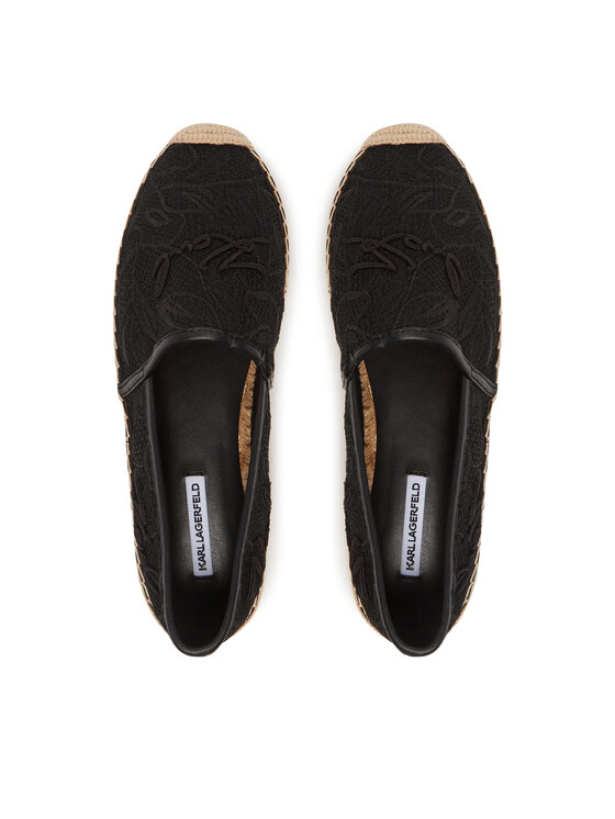 KARL LAGERFELD KARL LAGERFELD Espadrile Kamini KL80121A Negru