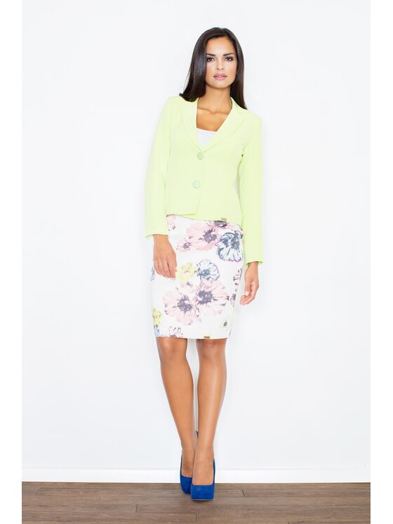 FIGL FIGL Marynarka M379 Zielony Regular Fit