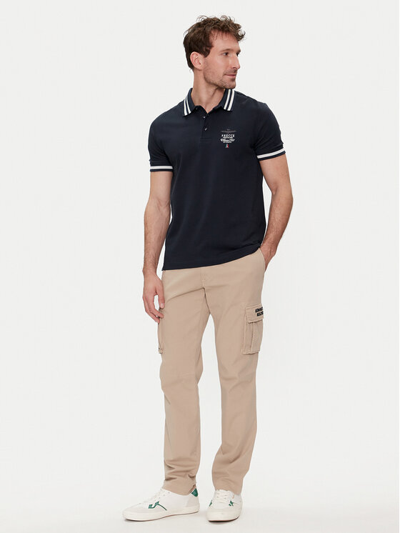 Aeronautica Militare Aeronautica Militare Polo 241PO1758P191 Tamnoplava Regular Fit