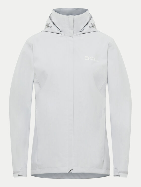 Jack Wolfskin Jack Wolfskin Outdoor kabát Trailtime 2l A63902 Szürke Regular Fit