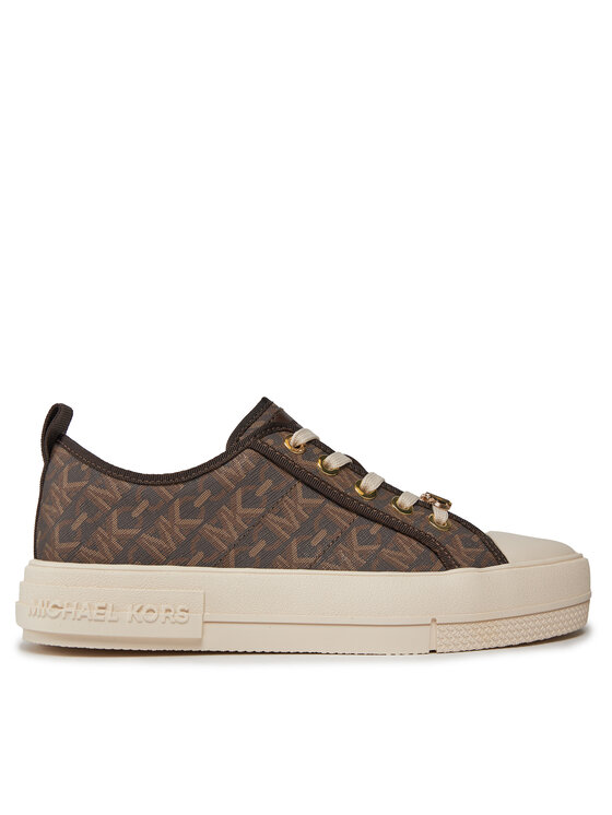 MICHAEL Michael Kors MICHAEL Michael Kors Plátenky Evy Lace Up 43H3EYFS1B Hnedá