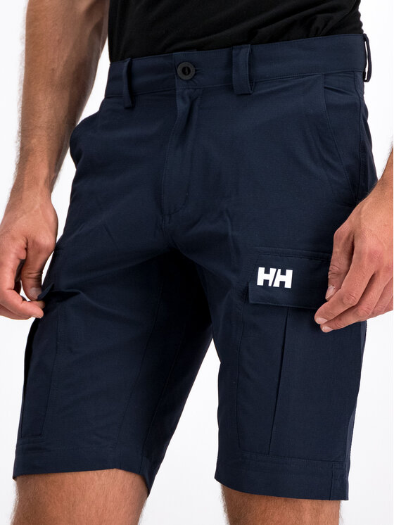 Helly Hansen Helly Hansen Bavlnené šortky Hh Qd Cargo 54154 Tmavomodrá Regular Fit