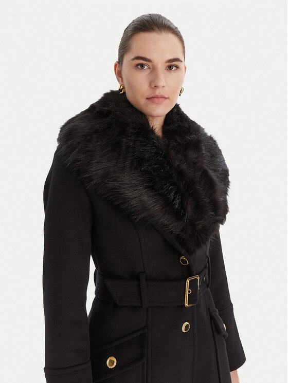 Marciano Guess Marciano Guess Cappotto di lana 5BGL26 1799Z Nero Regular Fit