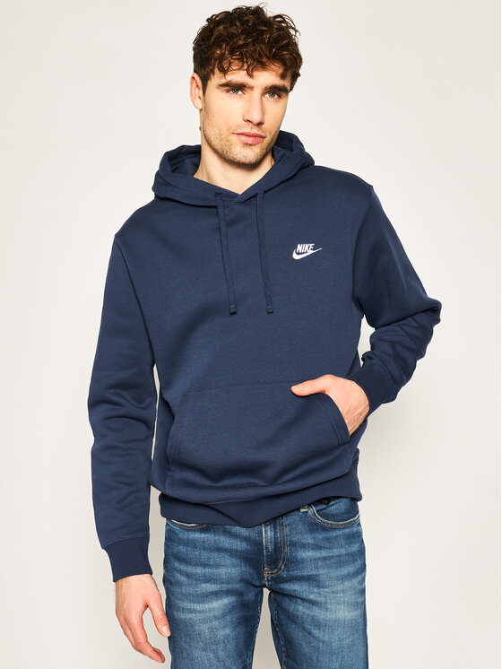 Nike Nike Світшот Sportswear Club Fleece BV2854 Cиній Standard Fit