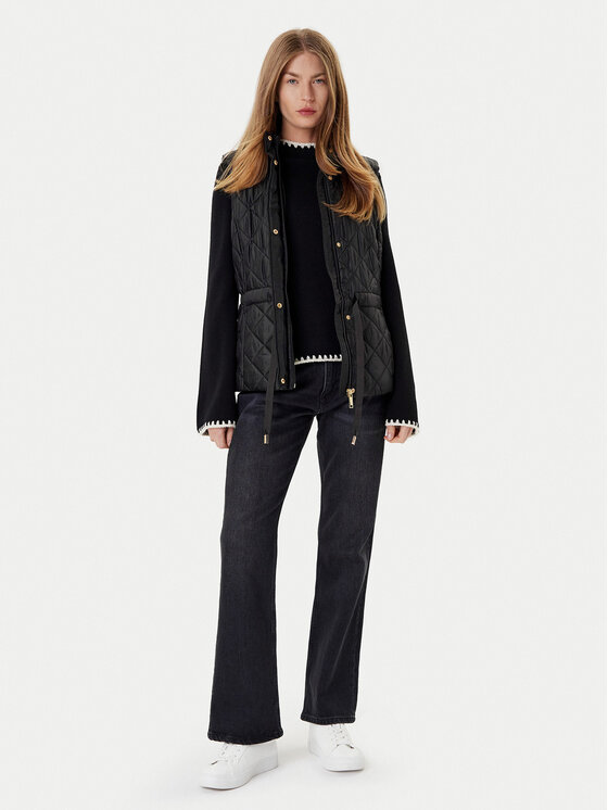 MICHAEL Michael Kors MICHAEL Michael Kors Bezrękawnik MT520JM3SB Czarny Regular Fit
