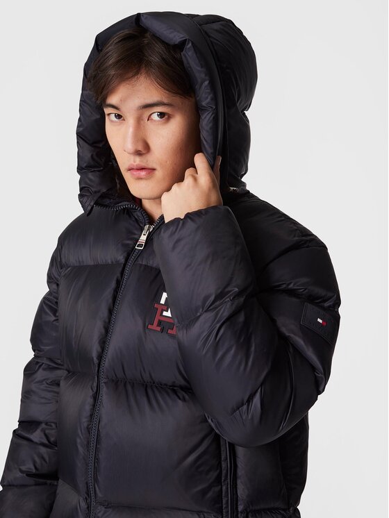 Tommy Hilfiger Tommy Hilfiger Pūkinė striukė Zero Gravity MW0MW27685 Tamsiai mėlyna Regular Fit